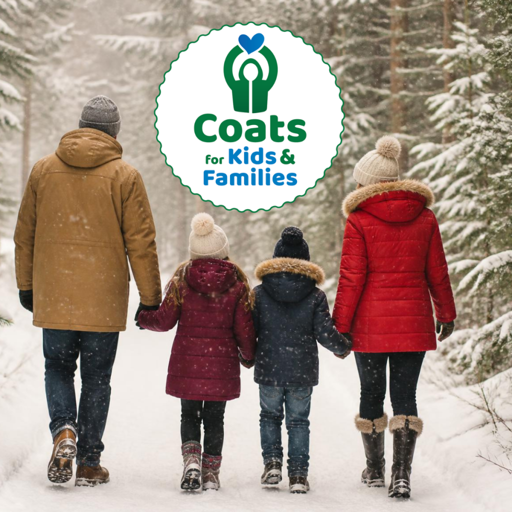 Share the Warmth and Support Caring Partners’ Coats for Kids & Families&nbsp;From October 5, 2026 Through January 9th, 2027